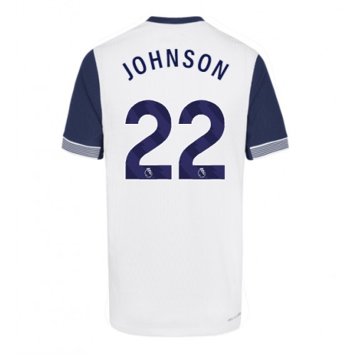 Fotballdrakt Herre Tottenham Hotspur Brennan Johnson #22 Hjemmedrakt 2024-25 Kortermet